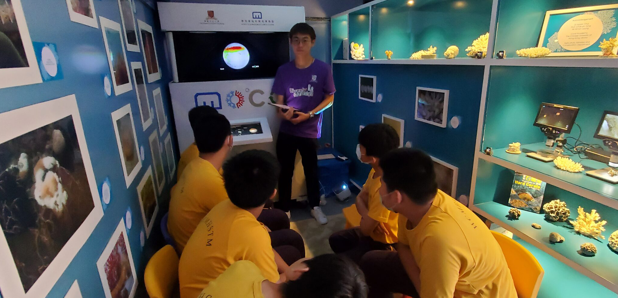 推动展览︰匡智屯门晨辉学校流动博物馆多媒体互动展览